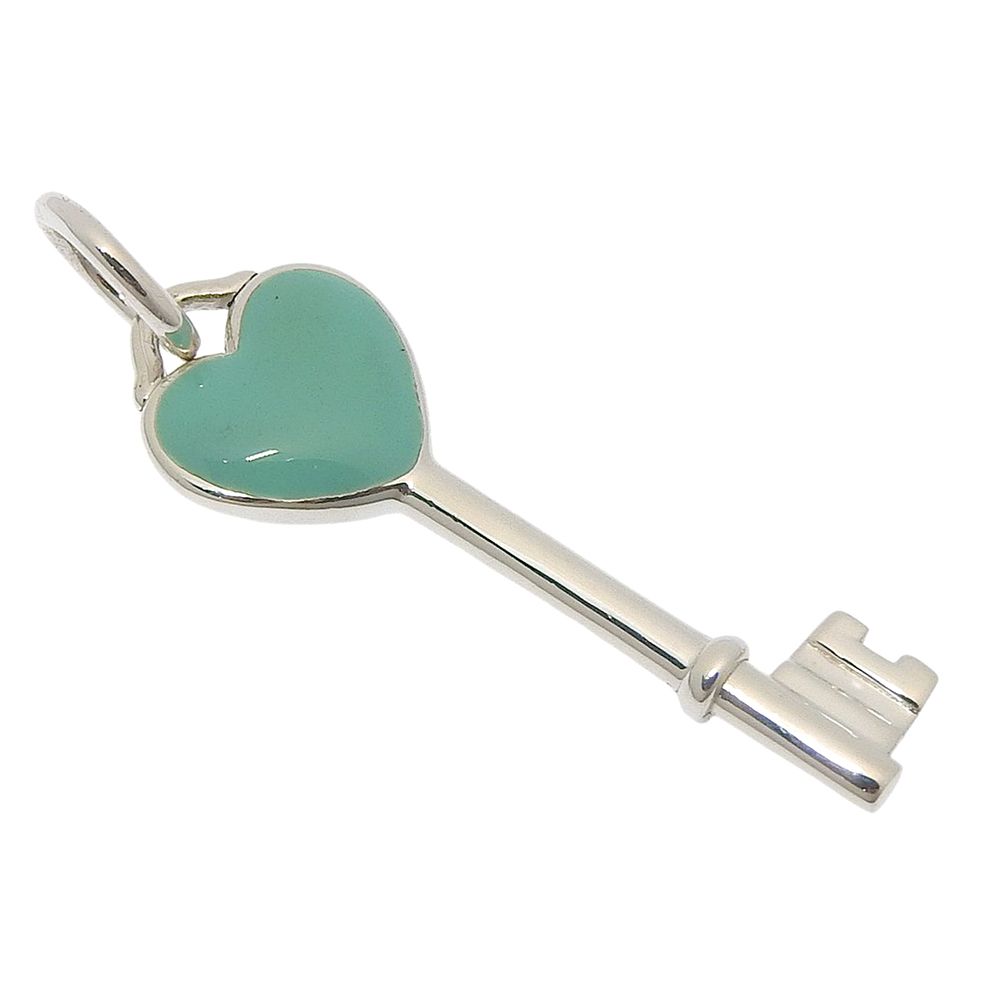 【TIFFANY&Co.】ティファニー ハートキー シルバー925 レディース 2.2g ペンダントトップ
