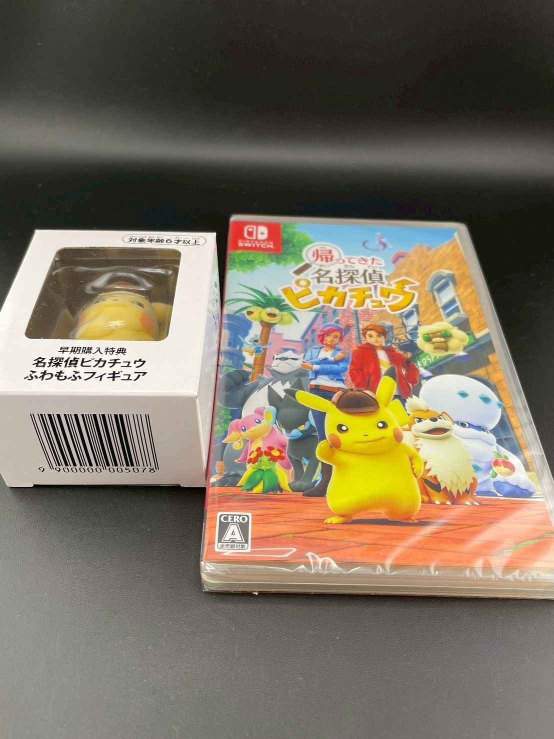 未開封品】 帰ってきた 名探偵ピカチュウ Nintendo Switch 早期特典