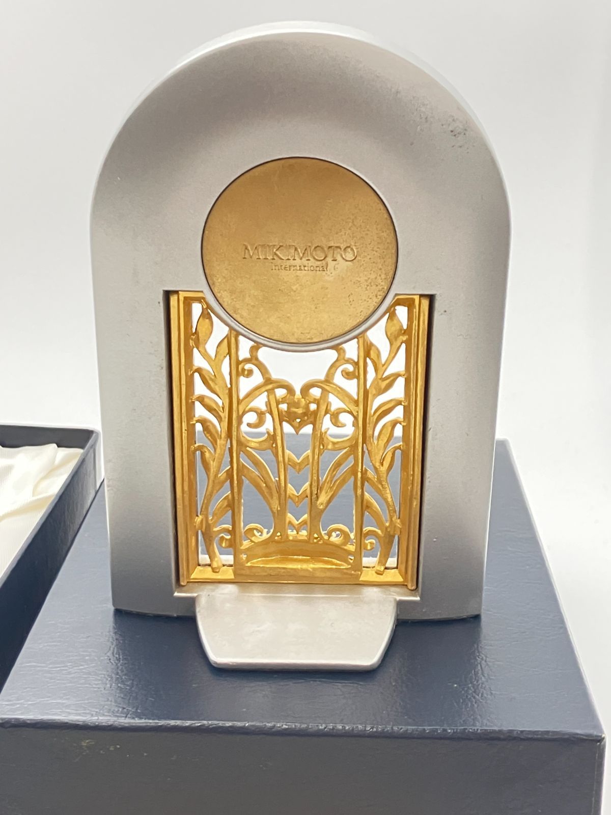 MIKIMOTO アーチ型置時計 - メルカリ