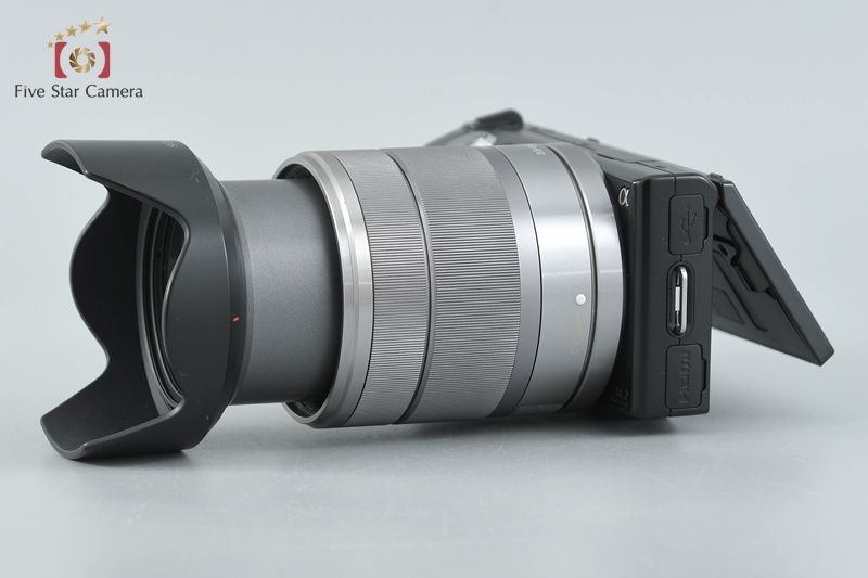 中古】SONY ソニー α NEX-5 ズームレンズキット ブラック - メルカリ