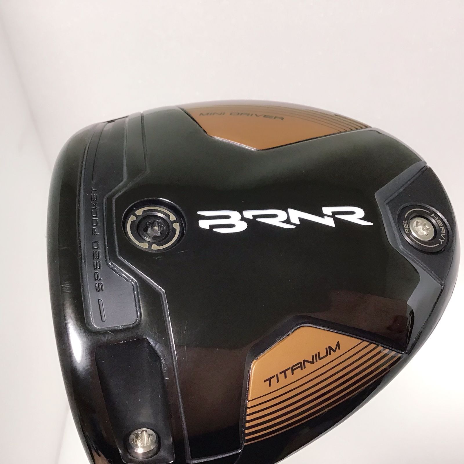 BRNRミニドライバー レフティ 黒ベンタス
