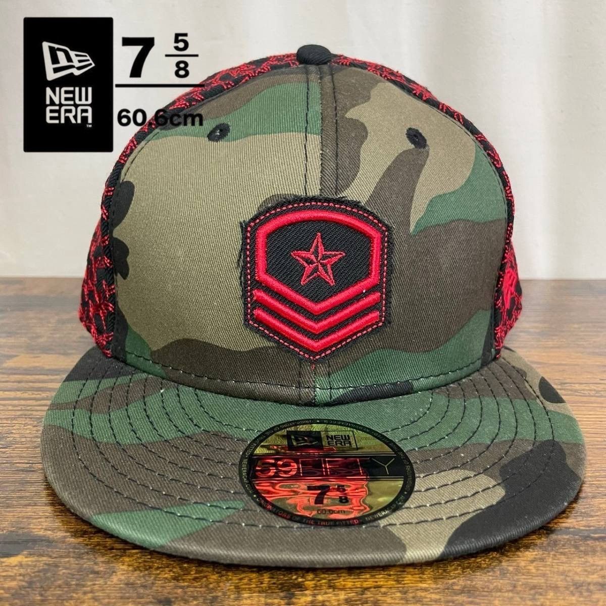 H84 ニューエラ 59fifty USアーミー ミリタリー ヴィンテージ 迷彩