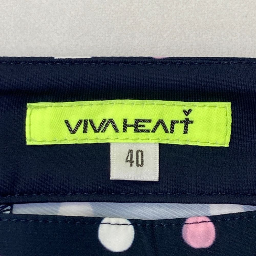 サイズ：40 VIVA HEART ビバハート キュロットスカート ドット柄