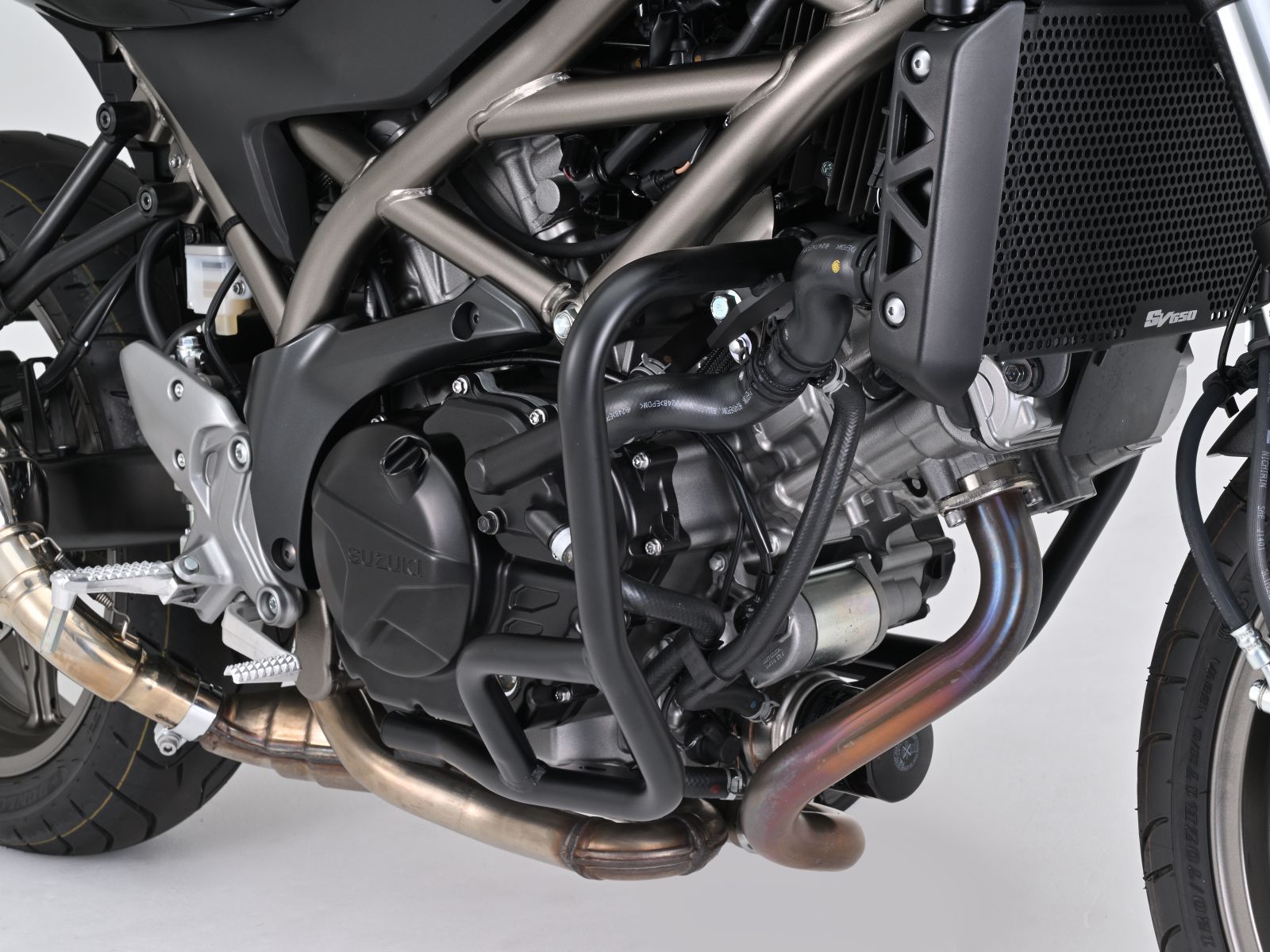 デイトナ（DAYTONA）（22101）パイプエンジンガード SV650（'16～'23）、SV650X（'18～'23）
