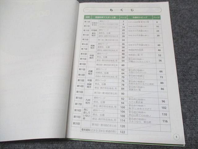 早稲田アカデミー 小4 社会 都道府県マスター 上巻/下巻 テキスト