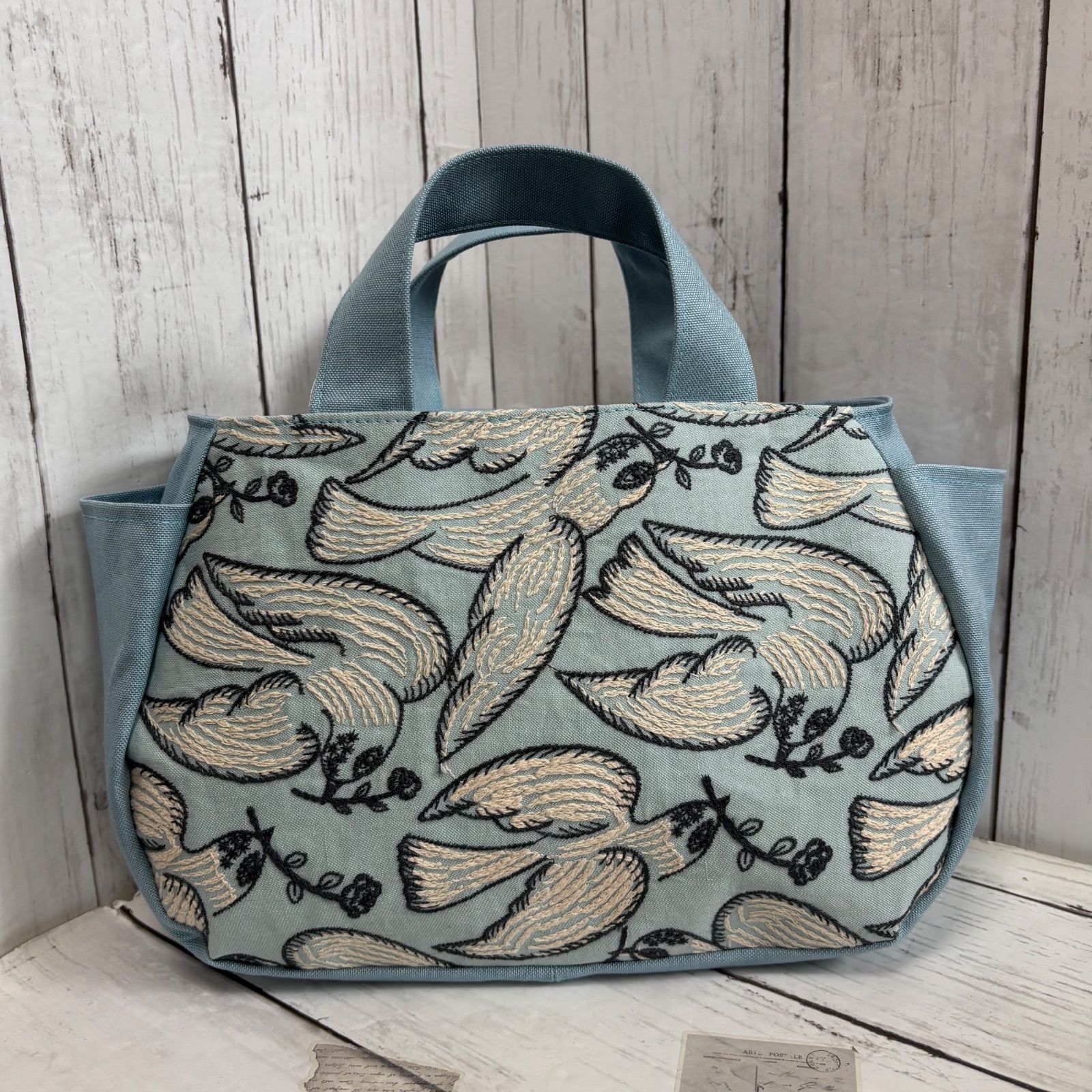 バッグ ミナペルホネン ハンドメイド トートバッグ following day