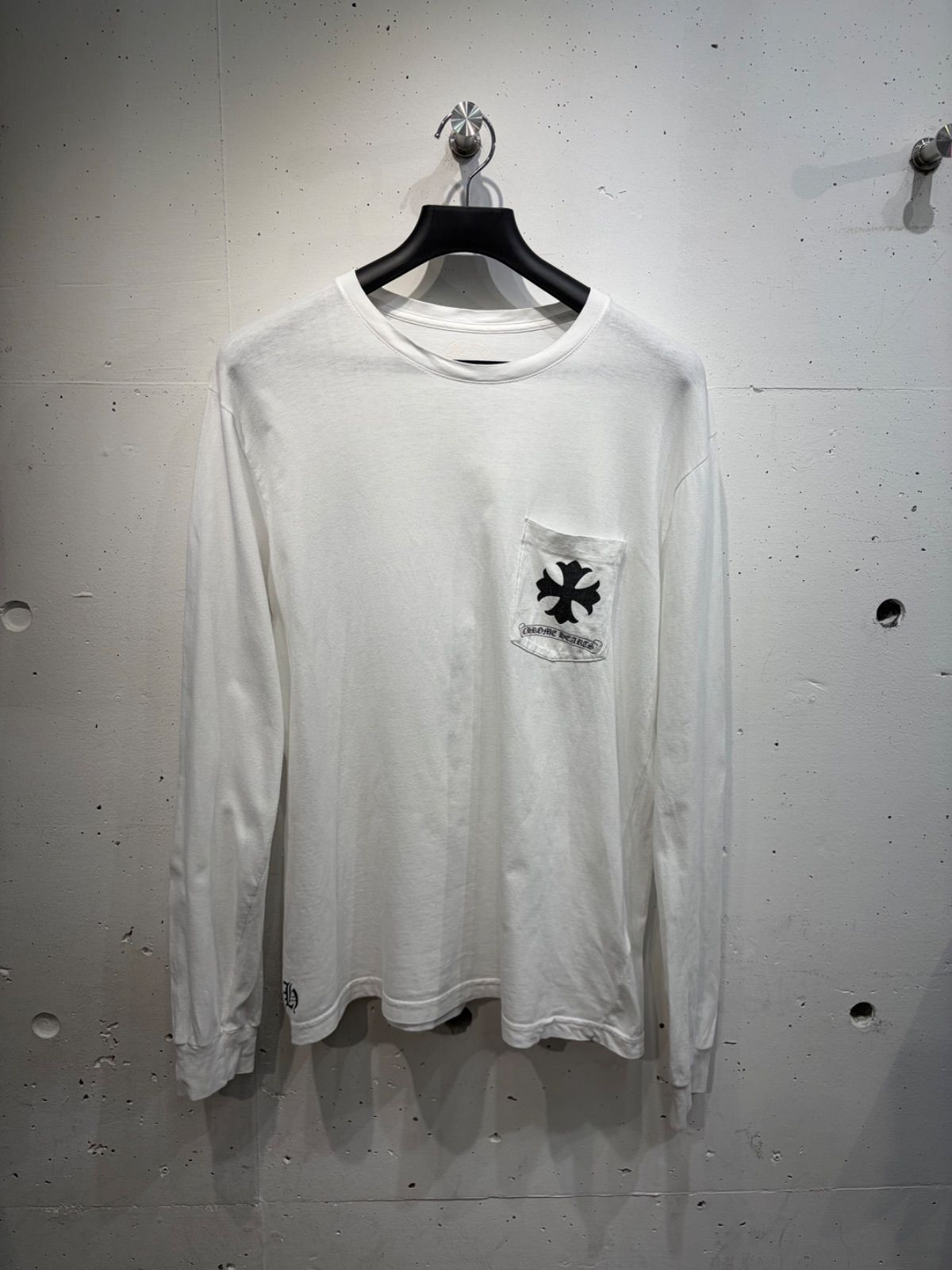 CHROME HEARTS クロムハーツ　OLD CHROME オールドクロム　Circle CH Plus Long-Sleeve T-Shirt　サークル CHプラス ロングスリーブTシャツ　ロンT
