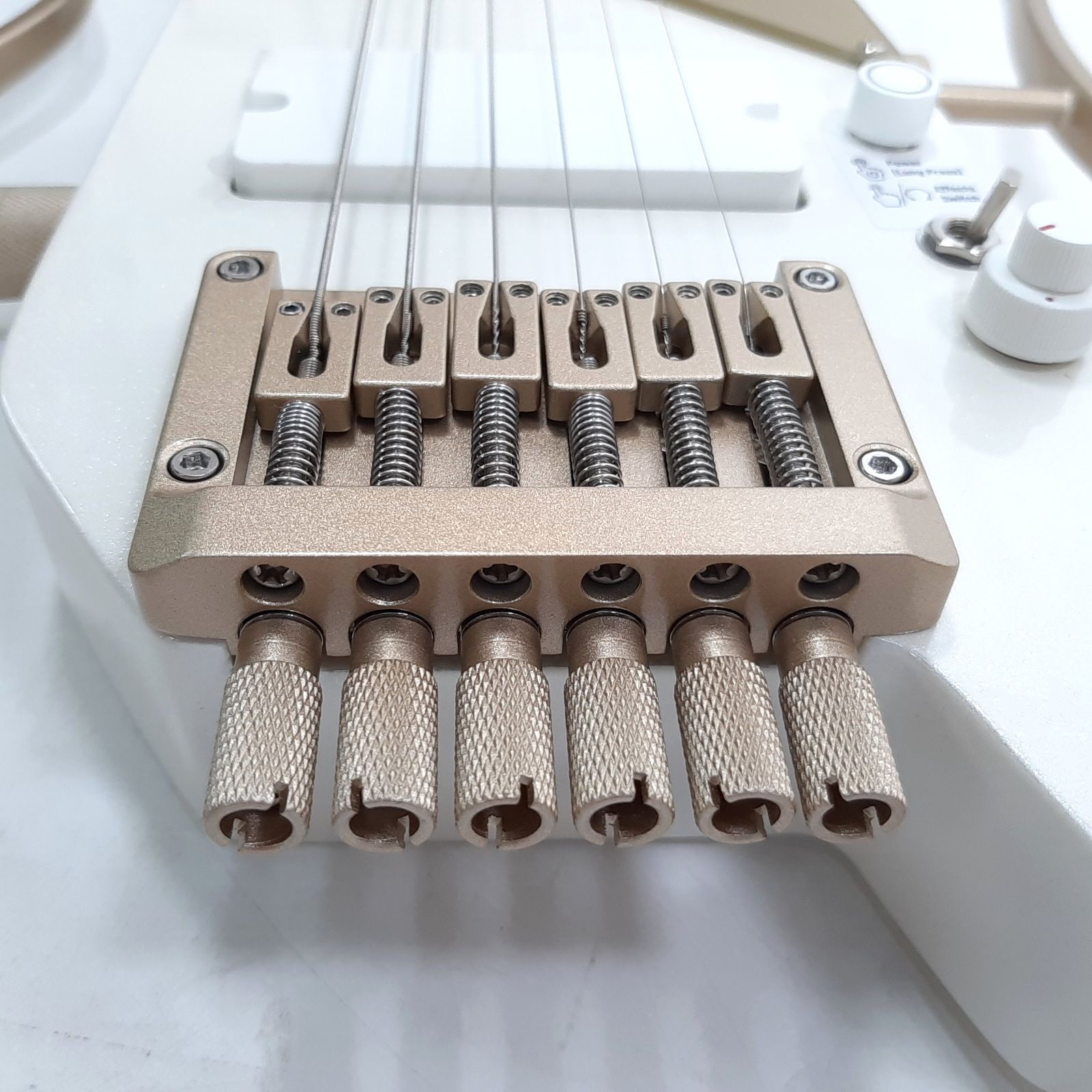 Donner HUSH-X Pro サイレントギター ホワイト 動作確認済み