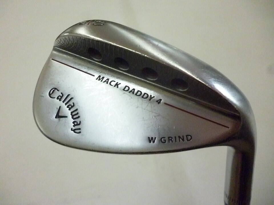 キャロウェイ　MACK DADDY 4 クロムメッキ　NSプロ MODUS 3 TOUR 120　Sフレックス　ウェッジ　中古　ゴルフドゥ！伊勢崎店【最短即日発送】