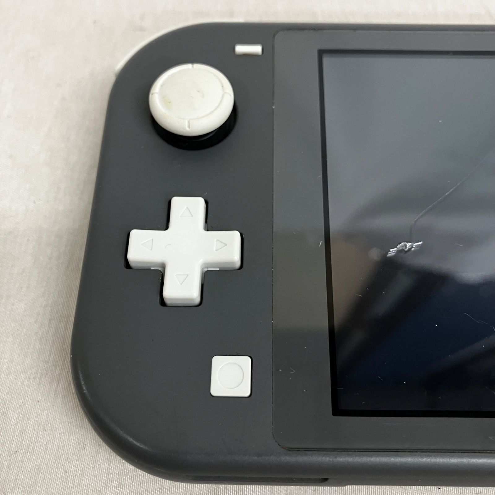 ジャンク品 Nintendo Switch lite グレー 本体のみ YD6085C c090