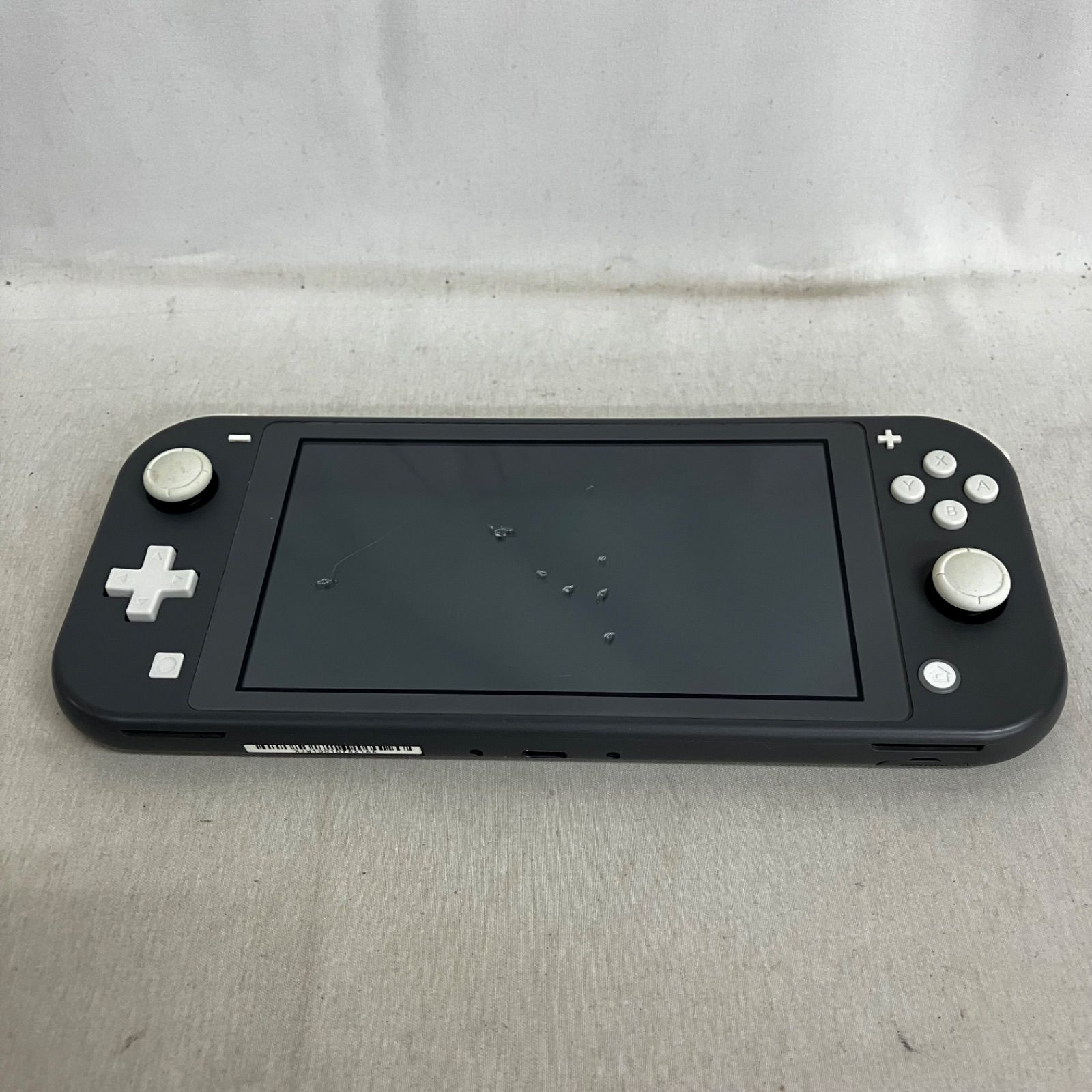 ジャンク品 Nintendo Switch lite グレー 本体のみ YD6085C c090