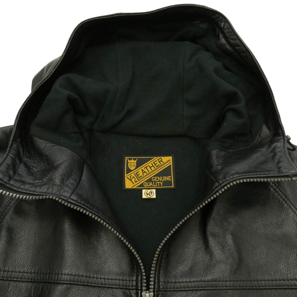 ワイツーレザー y2leather SB-151 STEER OIL HOODED PARKA レザー