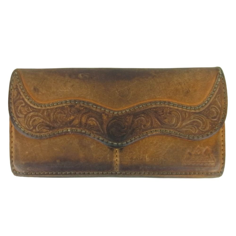 SAAD サード CARVING LEATHER WALLET カービング レザー ウォレット 長