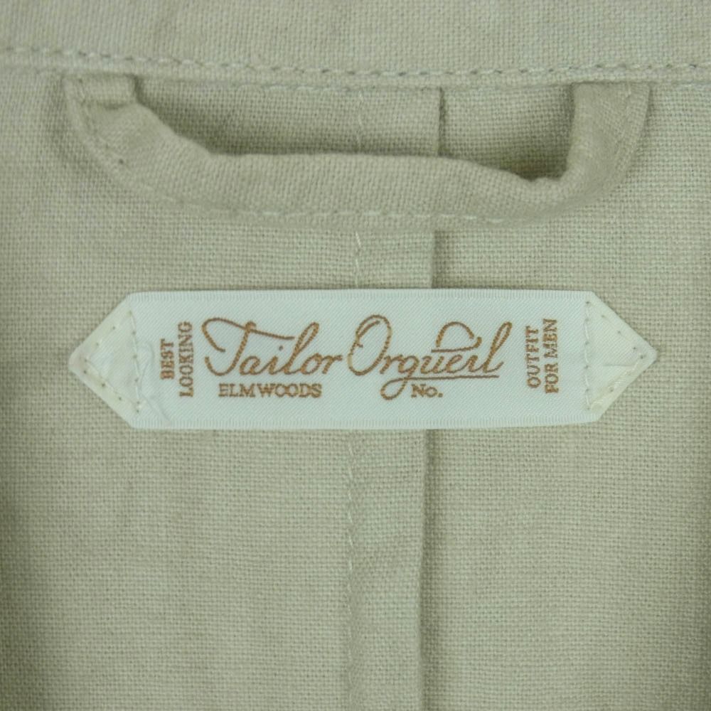 ORGUEIL オルゲイユ OR-4313 Cotton Linen Sack Jacket コットン