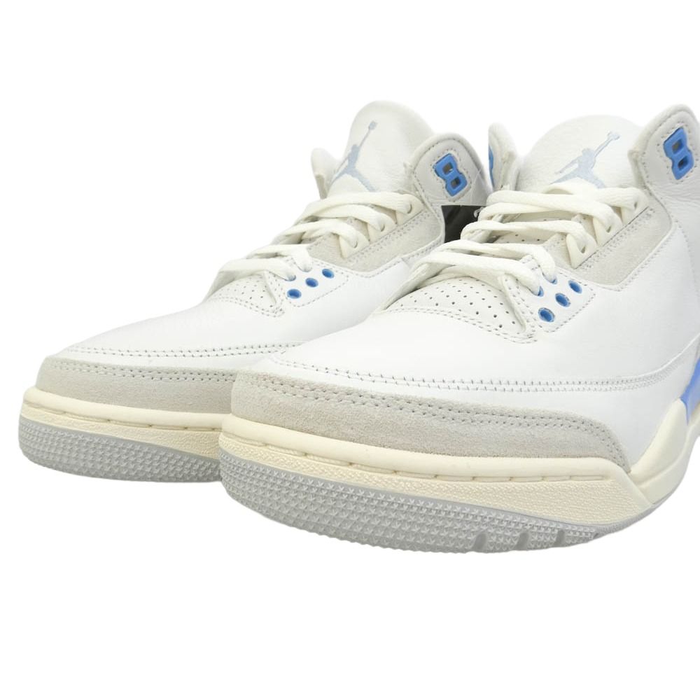 NIKE ナイキ CT8532-101 Air Jordan 3 Retro Lucky Shorts エアジョーダン3 レトロ ラッキーショーツ ローカットスニーカー ホワイト系 42【極上美品】【中古】 NIKE ナイキ CT8532-101 Air Jordan 3 Retro Lucky Shorts エア