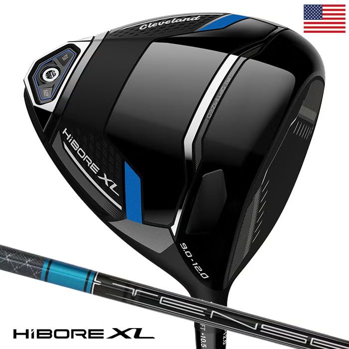 クリーブランド HiBore XL Driver ドライバー メンズ 右用 TENSEI AV Blue カーボンシャフト 2025年モデル USA直輸入品（通販）