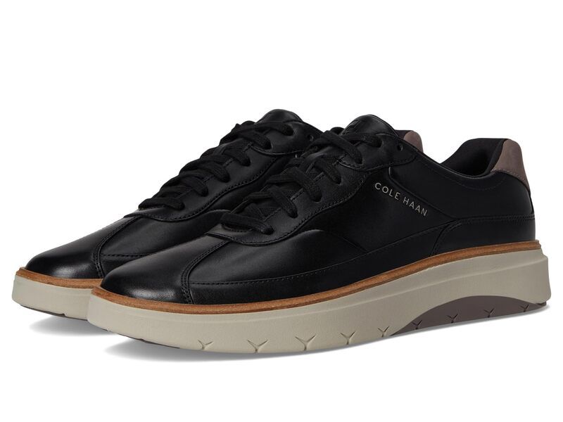 コールハーン メンズ シューズ スニーカー Cole Haan Grandpro Featherarc Bike Toe Sneakers BlackPlum KittenPaloma ブラック