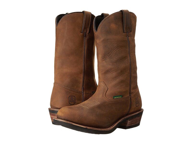 ダンポスト メンズ シューズ ブーツ・レインブーツ Dan Post Albuquerque Mid Brown Oily ブラウン