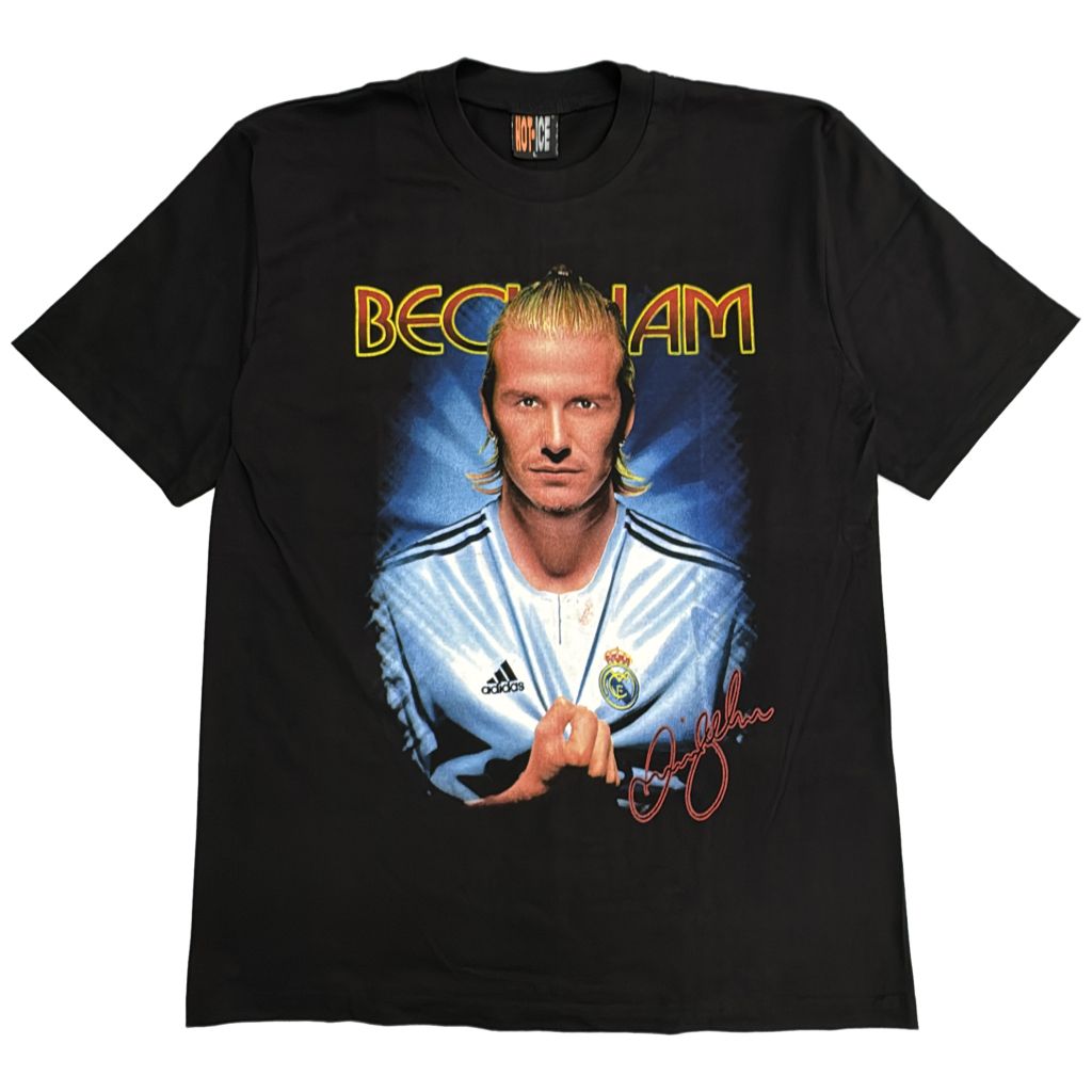 00年代 レアル・マドリード デビッド・ベッカム 半袖Tシャツ プロ
