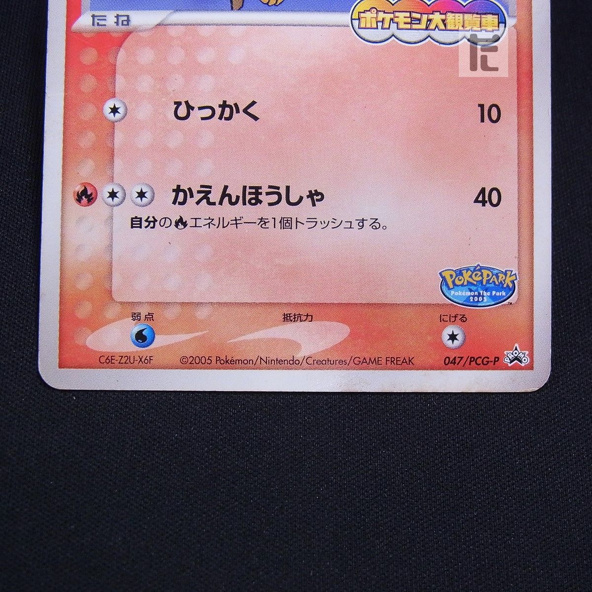 PROMO ポケパークのアチャモ 047/PCG-P / TA24957 - メルカリ