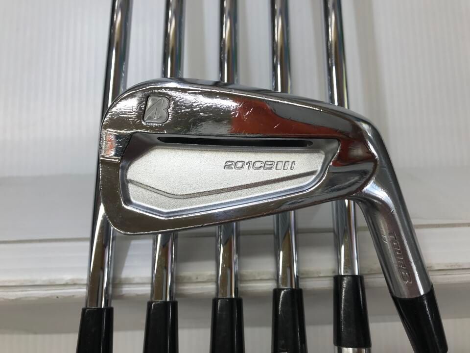 ブリヂストン　【訳あり】TOUR B 201CB　NSプロ MODUS 3 TOUR 105　Rフレックス　アイアンセット　中古【最短即日発送】