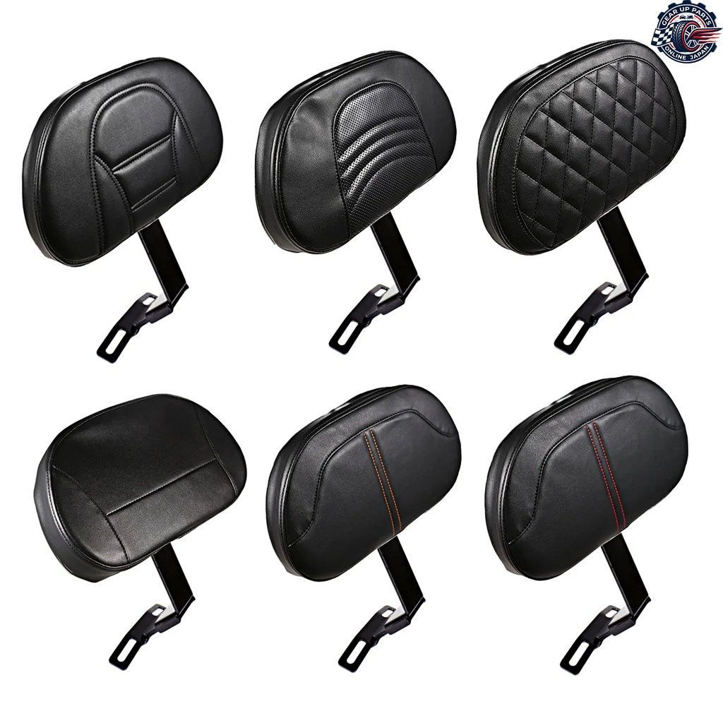プラグイン式ドライバーバックレストキット ライダーバックレスト ハーレーファットボーイ ヘリテージソフテイル 2007-2017 CVスタイルカス