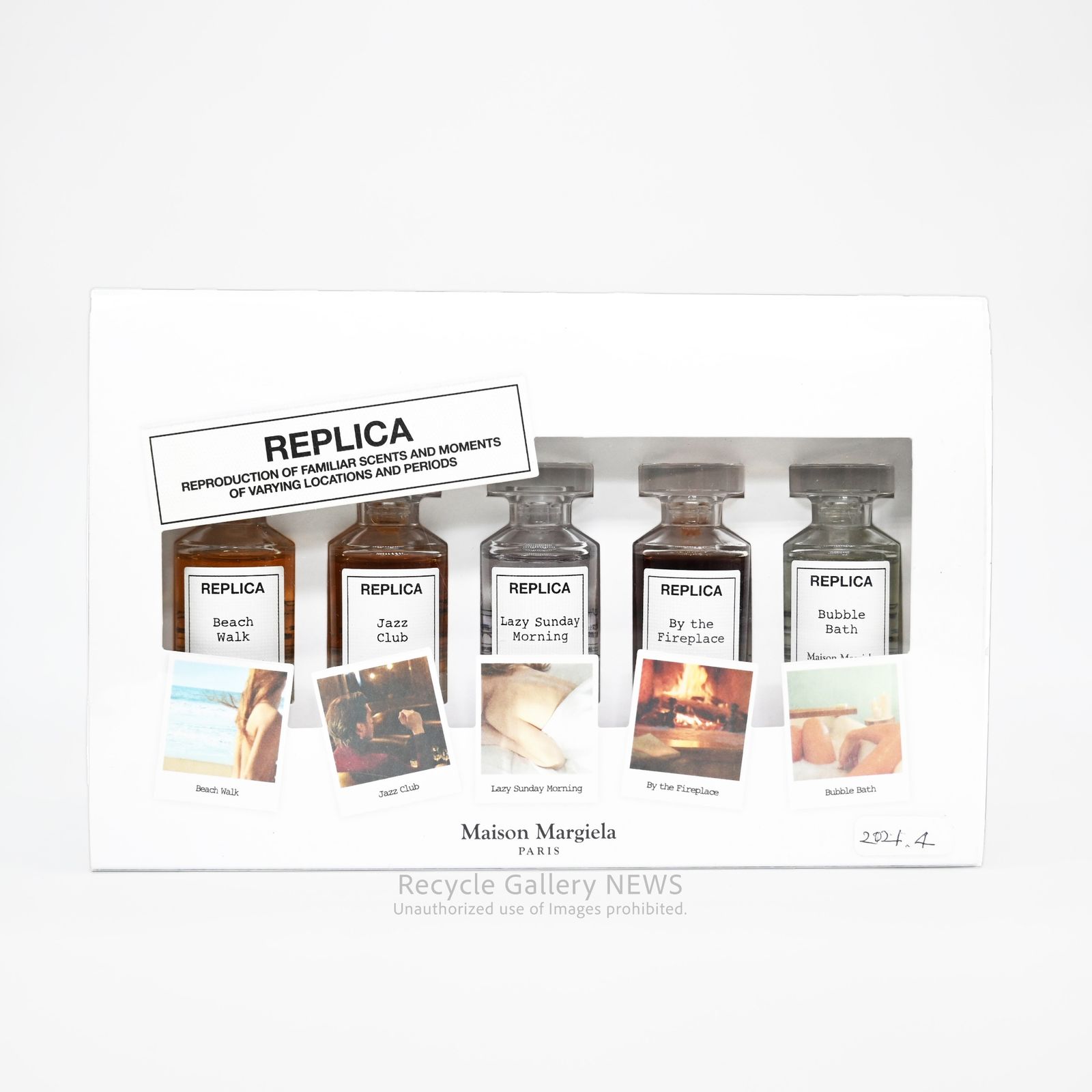 REPLICA オードトワレ ミニチュアセット 7ml×5 ○ マルジェラ レプリカ ミニチュアコレクション 7ml ×5 オードトワレ