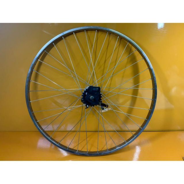 76857 中古 自転車 27インチ リア ホイール - メルカリ
