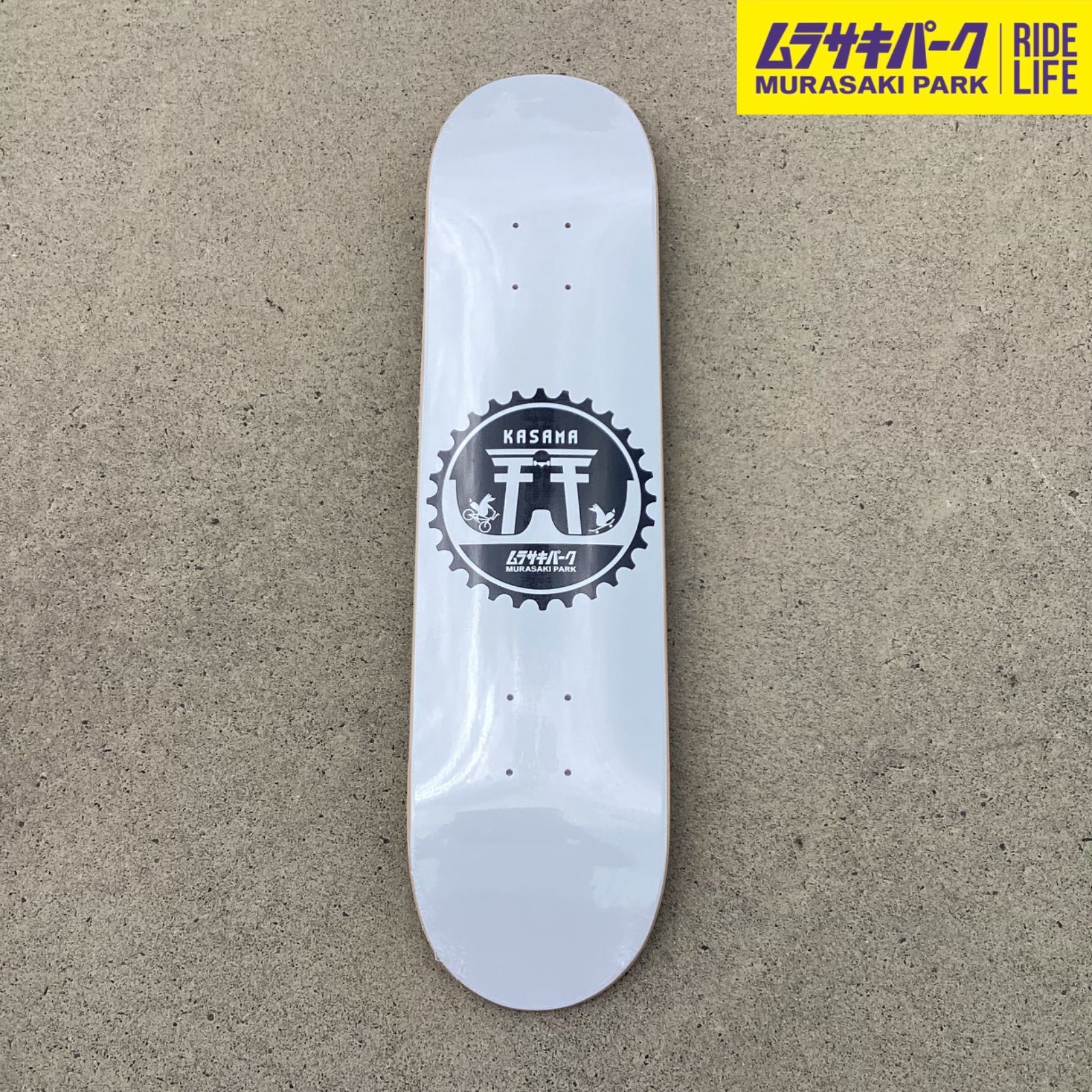 【ムラサキパーク公式】ムラサキパークかさま ORIGINAL DECK 7.375 inch deckデッキスケボースケートボードSkateboardSKATEBOARD
