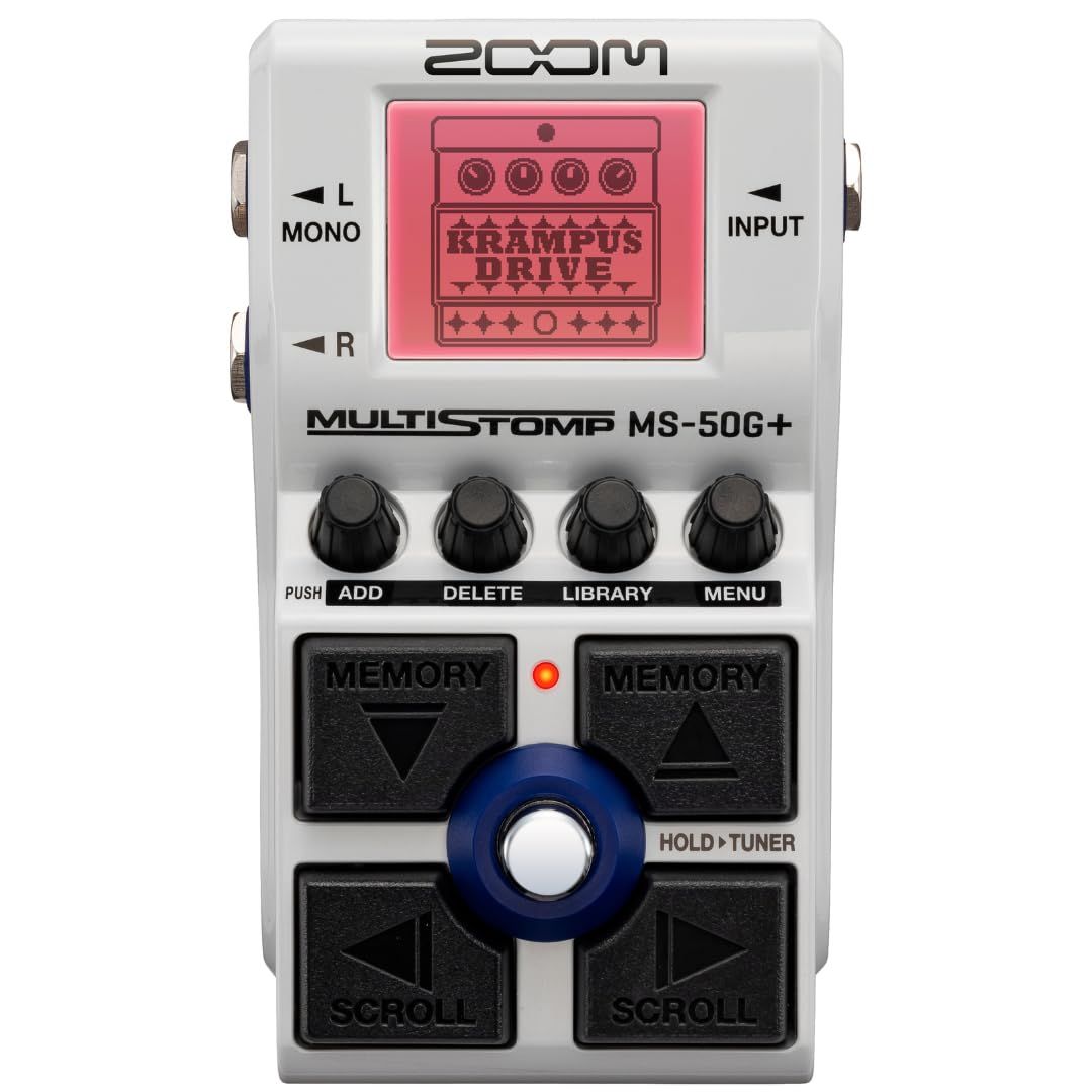 ZOOM(ズーム)MS-50G Plus ギター エフェクター【102種エフェクト