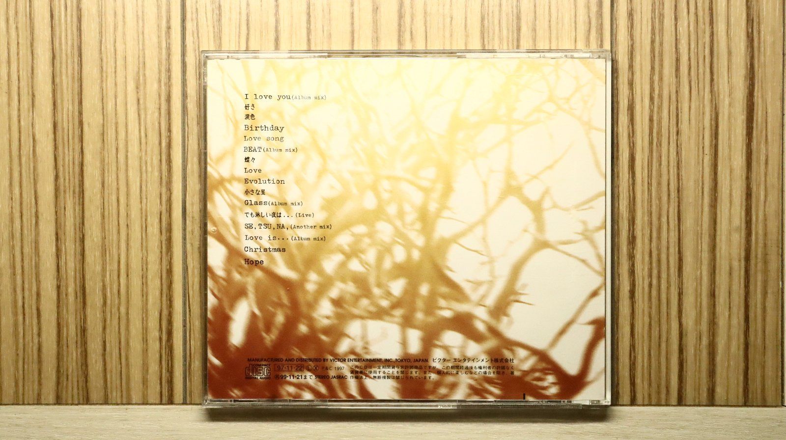 国内盤CD☆河村隆一/Ryuichi Kawamura□ LOVE 【VICL60151