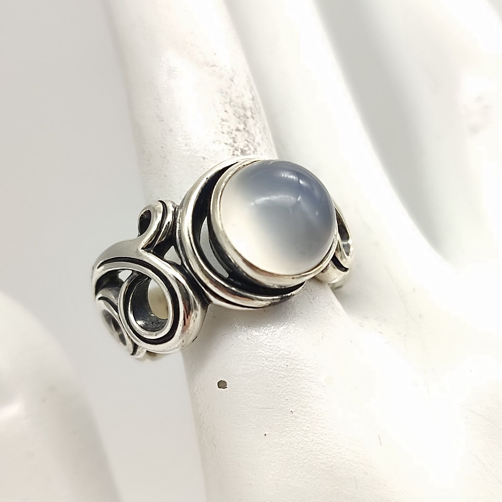 美品】M'S COLLECTION エムズコレクション ムーンストーンリング