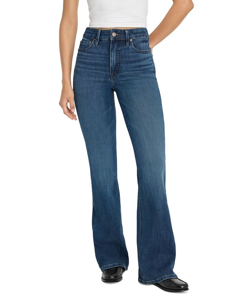 グッドアメリカン レディース ボトムス デニムパンツ ジーンズ Good American Good Legsoftouch Mid Rise Flare Jeans indigo863 Indigo