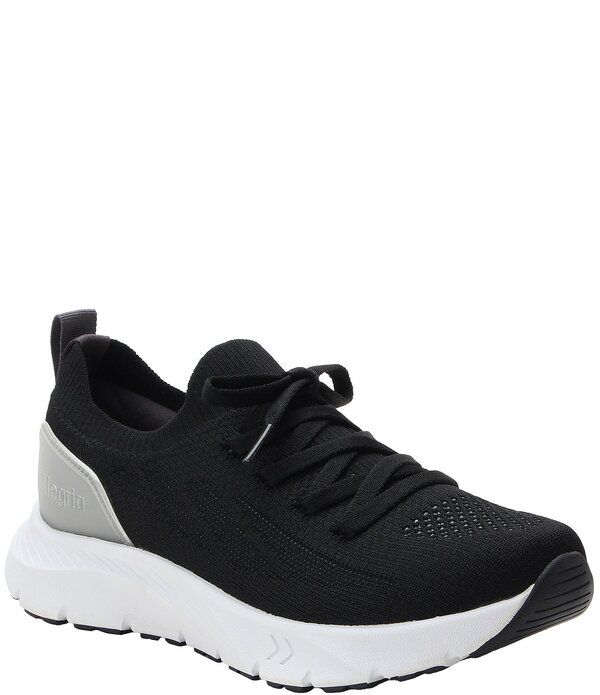 アレグリア レディース シューズ スニーカー ニット Alegria Regale Dream Fit Knit Slip On Walking Sneakers Iron Black ブラック