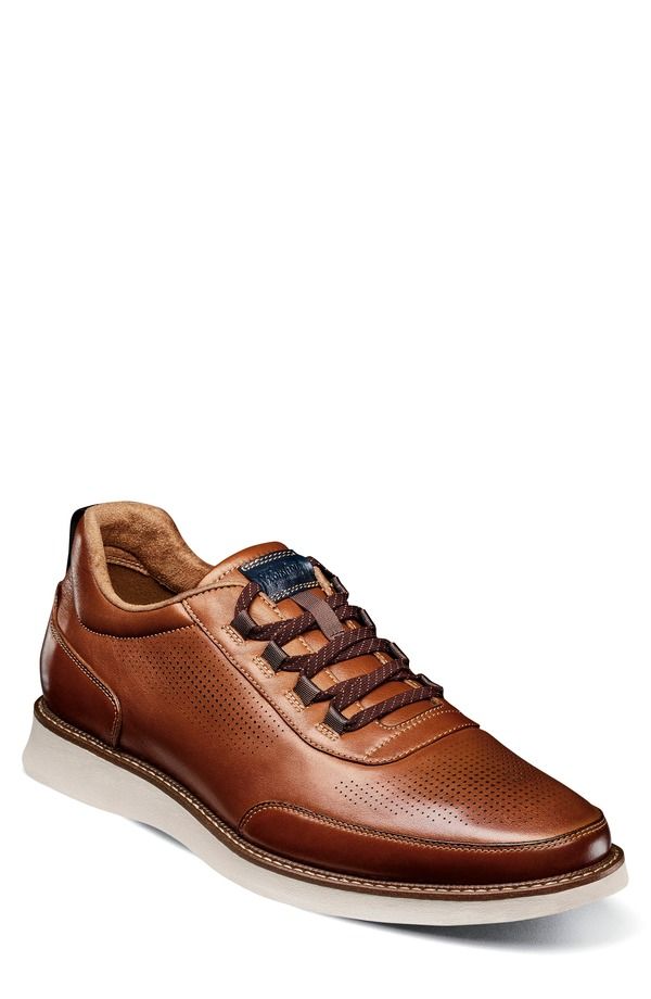 フローシャイム メンズ シューズ スニーカー レース Florsheim Launch Elastic Lace Sneaker Cognac Multi マルチカラー