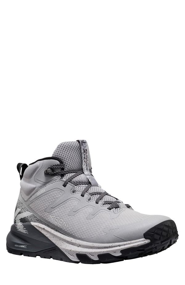 キーン メンズ シューズ ブーツ・レインブーツ KEEN Targhee Apex Mid Waterproof Hiking Boot Alloy Black ブラック