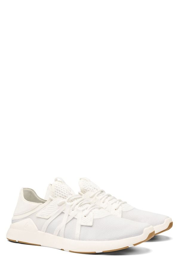 オルカイ メンズ シューズ スニーカー メッシュ OluKai Holo Convertible Mesh Sneaker Bright White Bright White ホワイト
