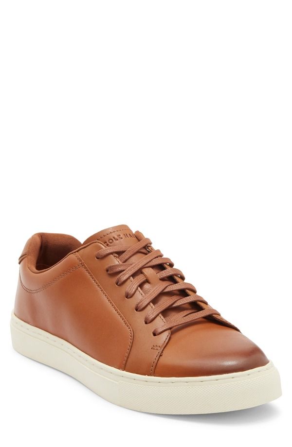 コールハーン メンズ シューズ スニーカー レザー Cole Haan Grand Series Jensen Leather Low Top Sneaker British Tan タン