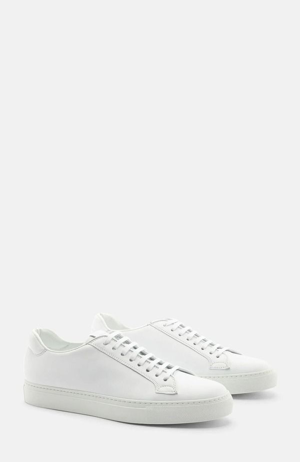 スカロッソ メンズ シューズ スニーカー SCAROSSO Ugo Sneakers White Calf ホワイト