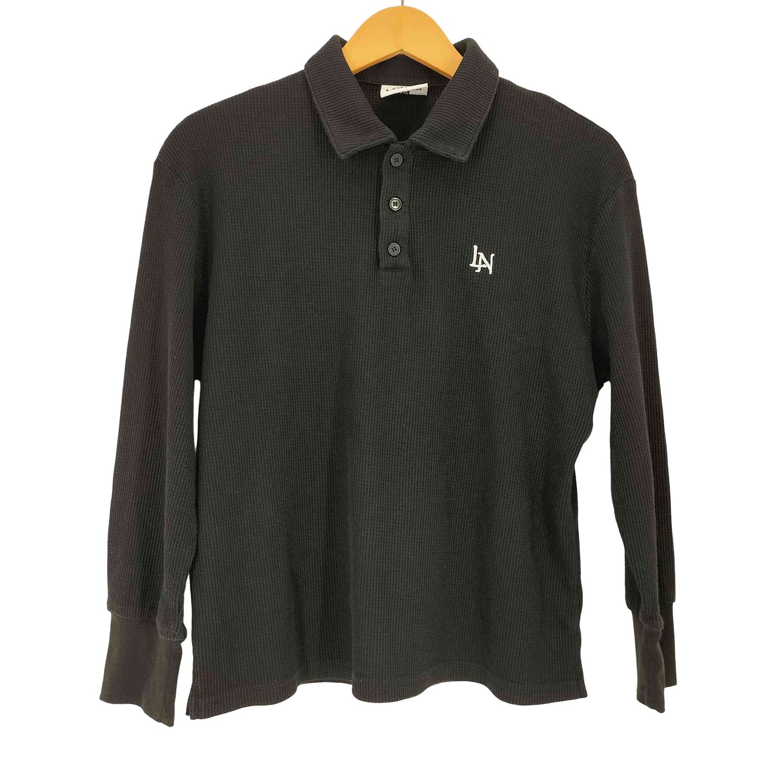 ユーズドフルギ USED古着 {{LONER}} LN CLASSIC THERMAL L/S POLO メンズ import：M