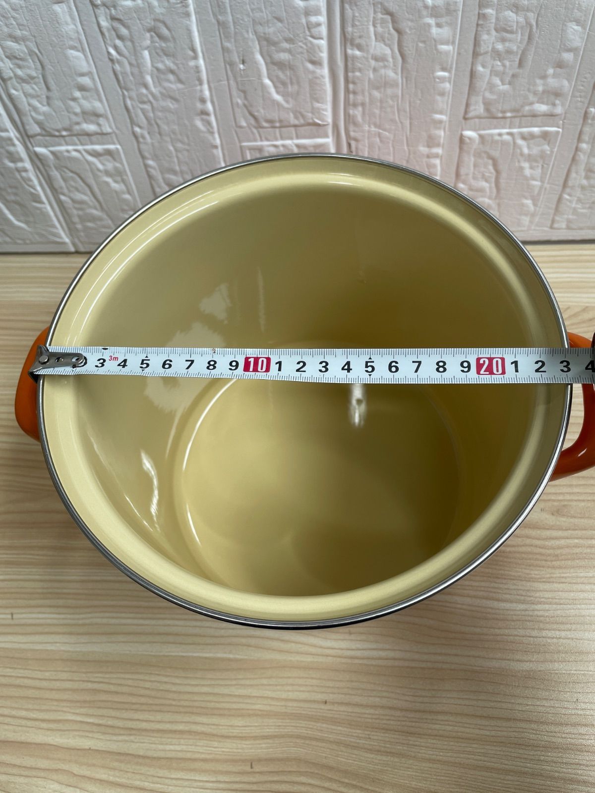 ル クルーゼ オレンジ 両手鍋 ストックポット LE CREUSET - メルカリ