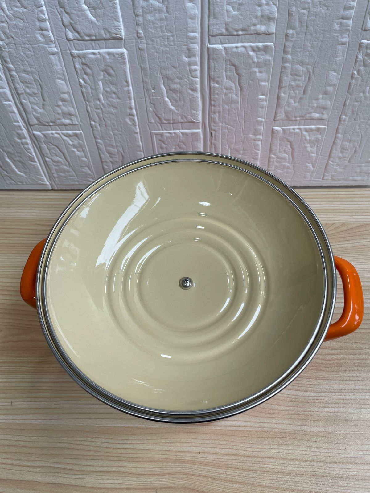 ル クルーゼ オレンジ 両手鍋 ストックポット LE CREUSET - メルカリ