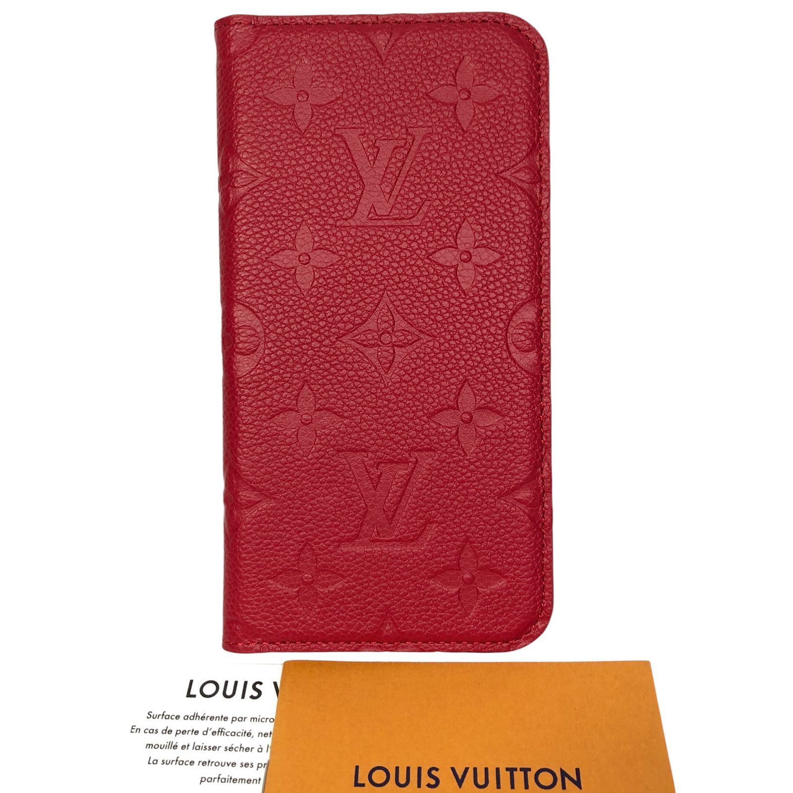 【正規品】LOUIS VUITTON エピ iPhone Xr 未使用 ルイヴィトン iPhone XR アンプラント フォリオ 赤 - メルカリ