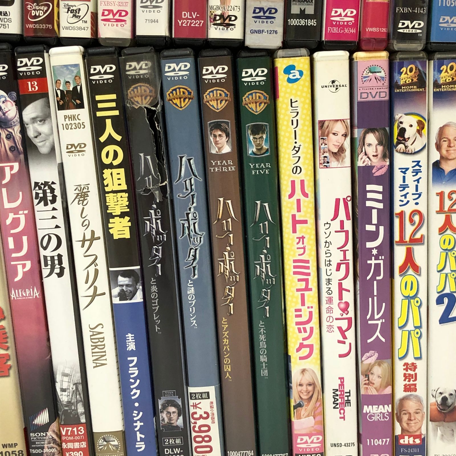 △120 洋画 海外 Blu-ray DVD 超大量 まとめ売り ジャンク品
