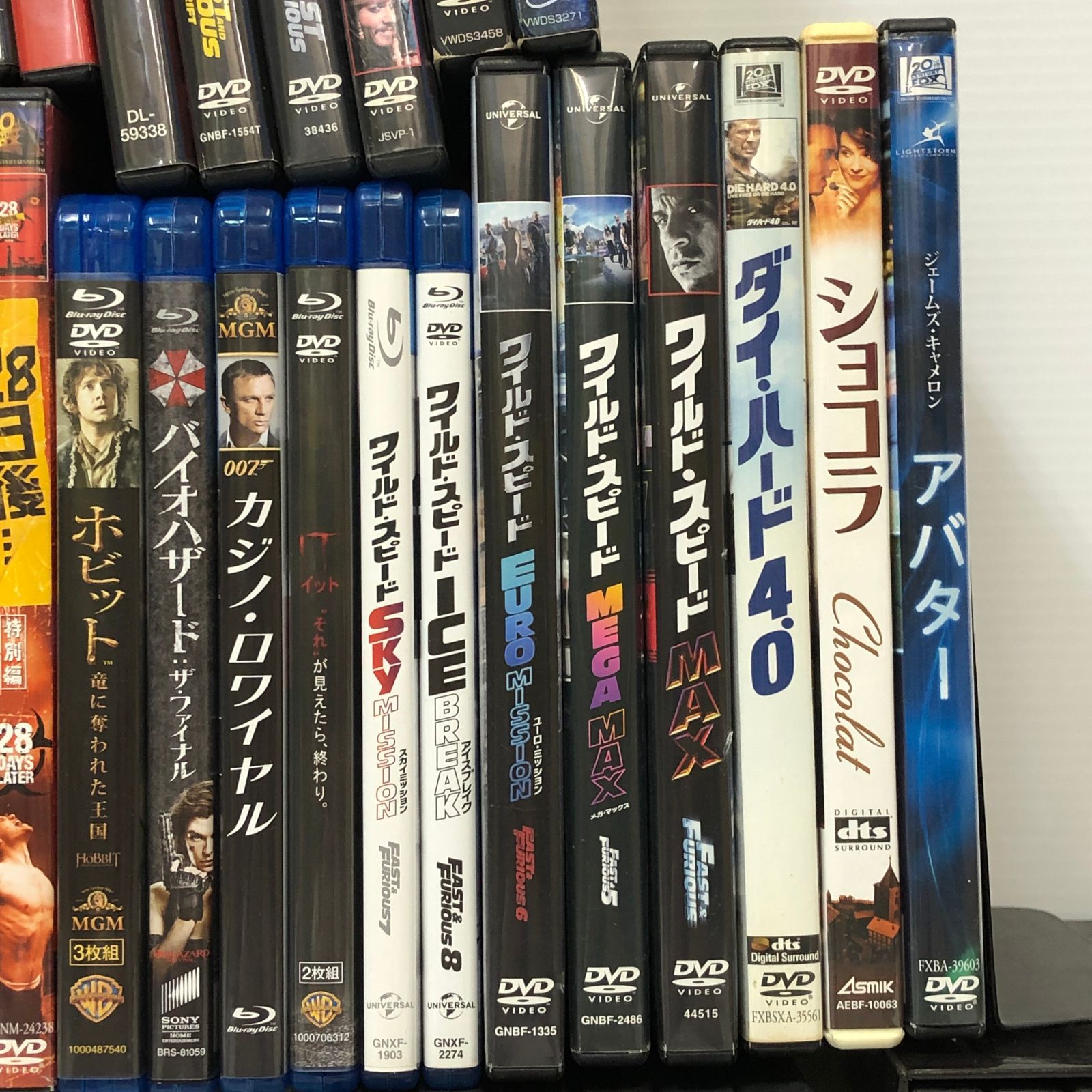 △120 洋画 海外 Blu-ray DVD 超大量 まとめ売り ジャンク品