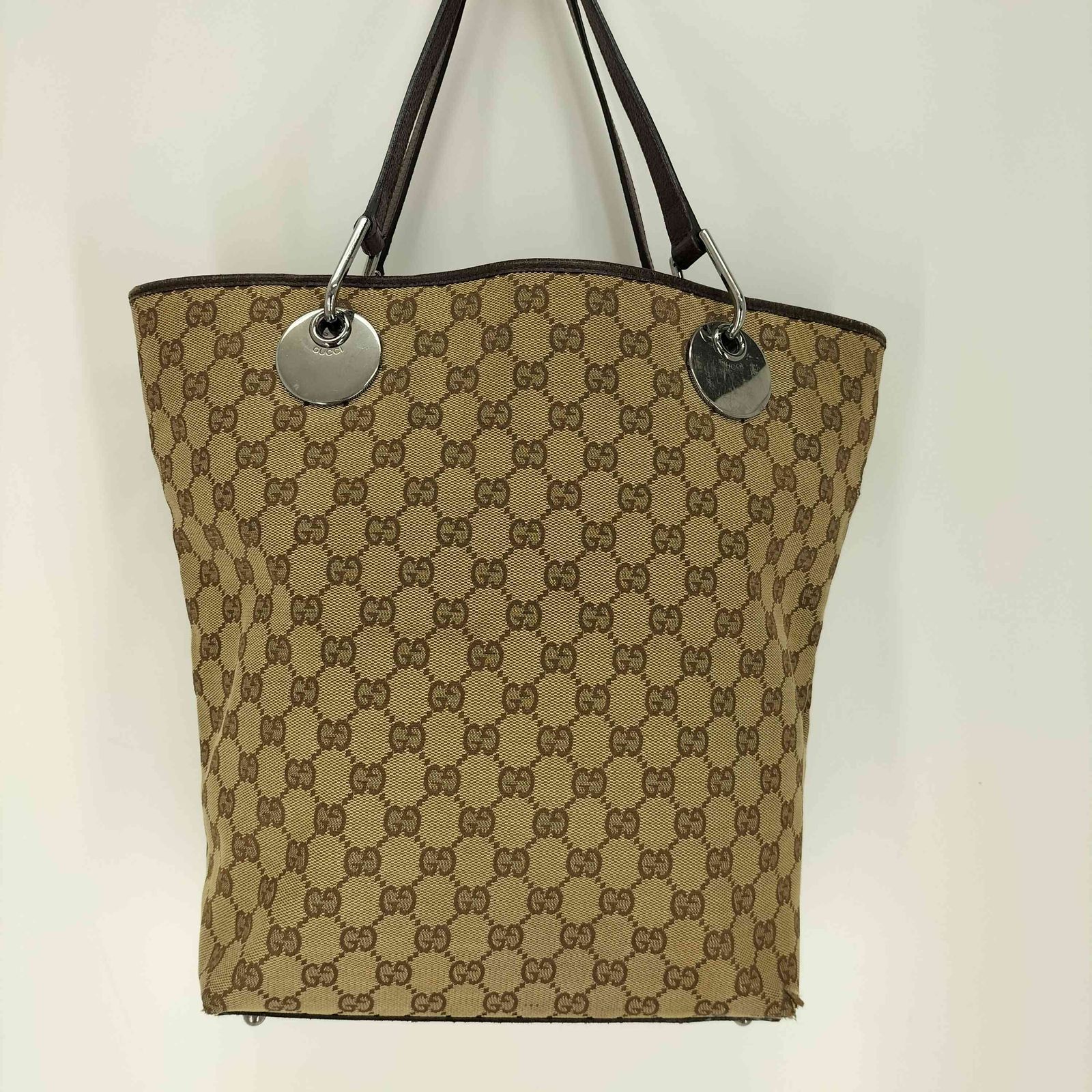 グッチ GUCCI GGキャンバス トートバッグ ハンドバッグ レディース
