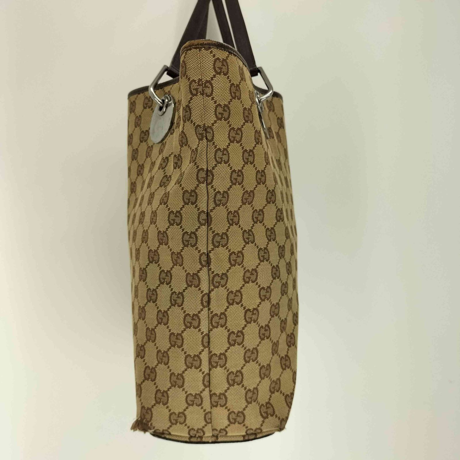 グッチ GUCCI GGキャンバス トートバッグ ハンドバッグ レディース