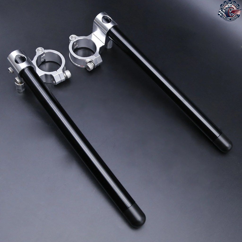37 41 43 45 48 50MM オートバイハンドルバー 1.5インチ ライズドライザー クリップオン クリップオン フォークハンドルバークランプ カス
