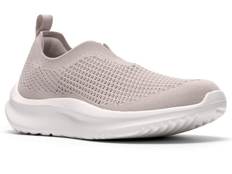クラークス レディース シューズ スニーカー ニット Clarksolevana Knit Pale Grey Textile グレー