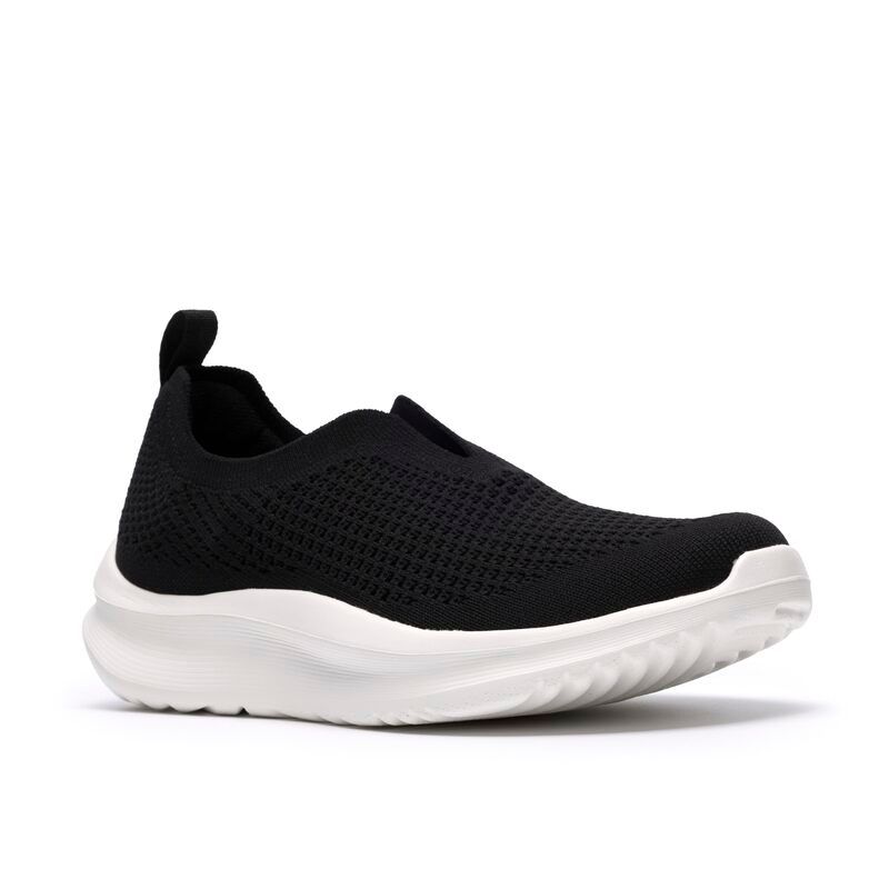 クラークス レディース シューズ スニーカー ニット Clarksolevana Knit Black Textile ブラック